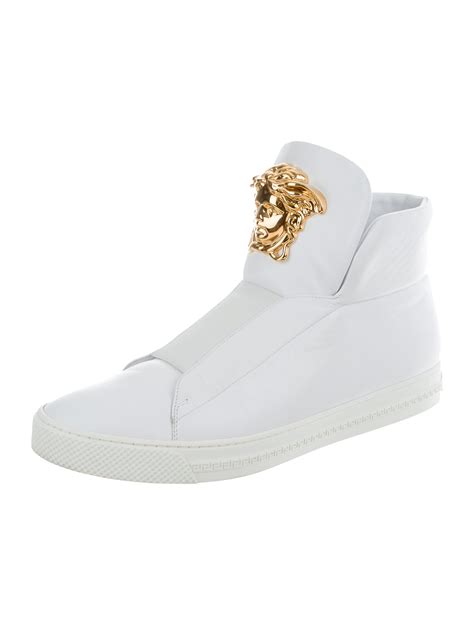 versace palazzo high top trainers|versace ladies sneakers.